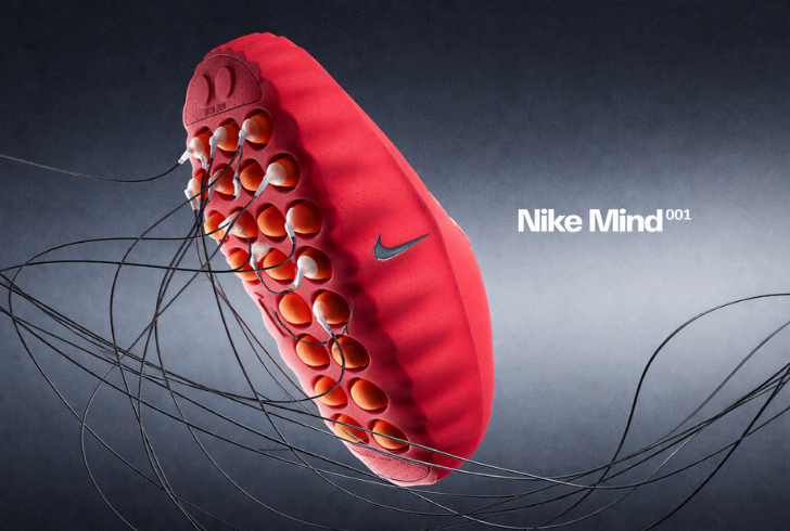 Nike Mind shoe sole detail