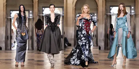Vivienne Westwood Brings Beauty from Chaos at Paris Fashion Week