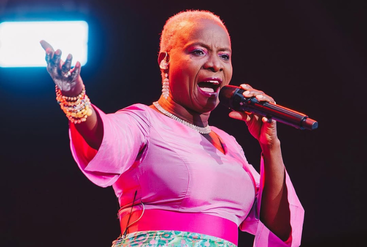 Angélique Kidjo singing