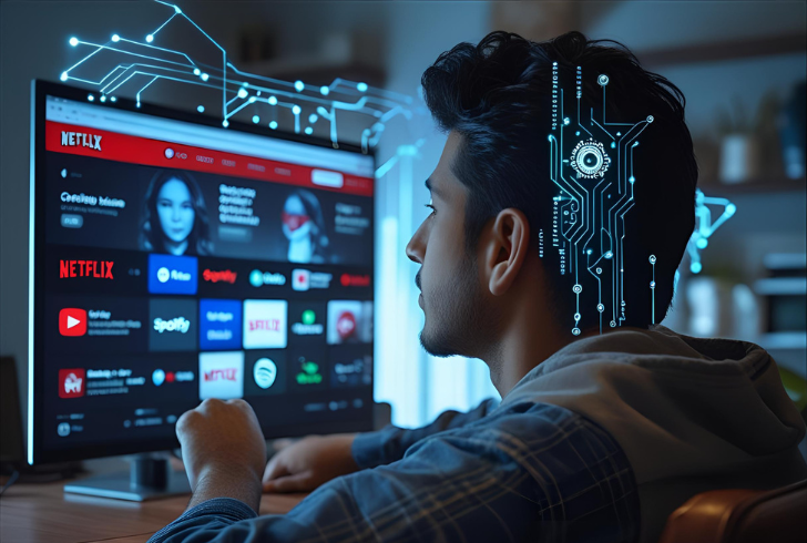 AI working quietly behind streaming apps